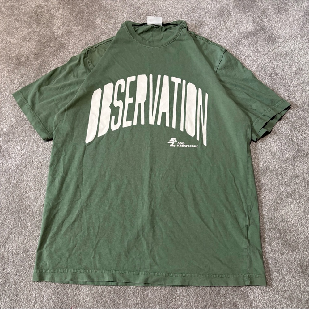 Observation Green Short Sleeve Tee